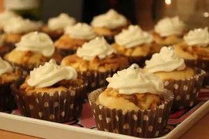 cupcakes - cinnamon rolls pomme cannelle sirop d'érable - Les lubies de louise (1 sur 1)