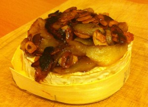 recette camembert rôti aux poires et aux amandes - les lubies de louise (4 sur 4)