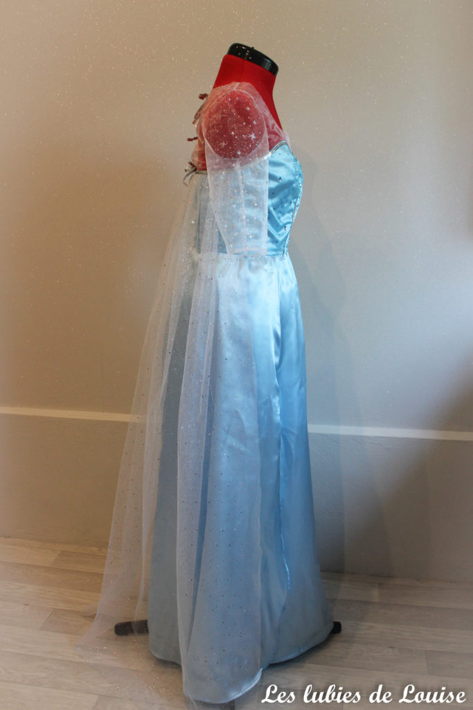 La vraie robe de la reine des neiges Les Lubies de Louise