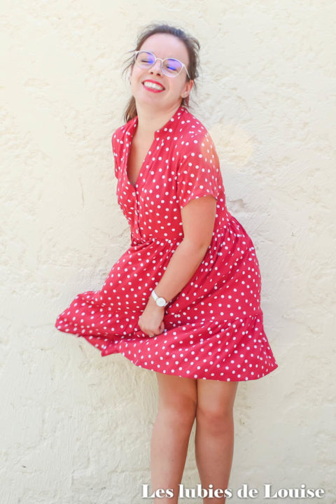 Robe Rétro Rouge Cerise Motel Rocks 36-38 – Robe De Bal Dos Nu En Coton