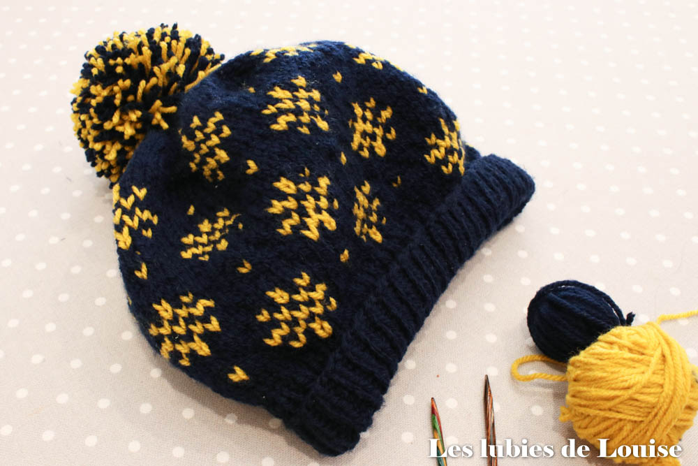 Tricoter un bonnet en Jacquard : le Winter Storm Hat