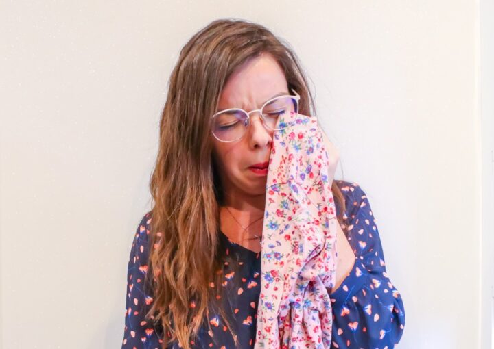 pleurer de déception