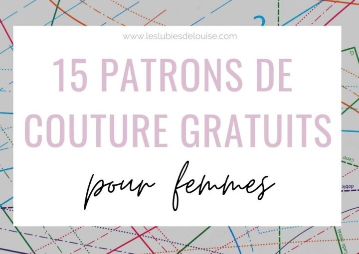 15 patrons de couture gratuits pour femmes