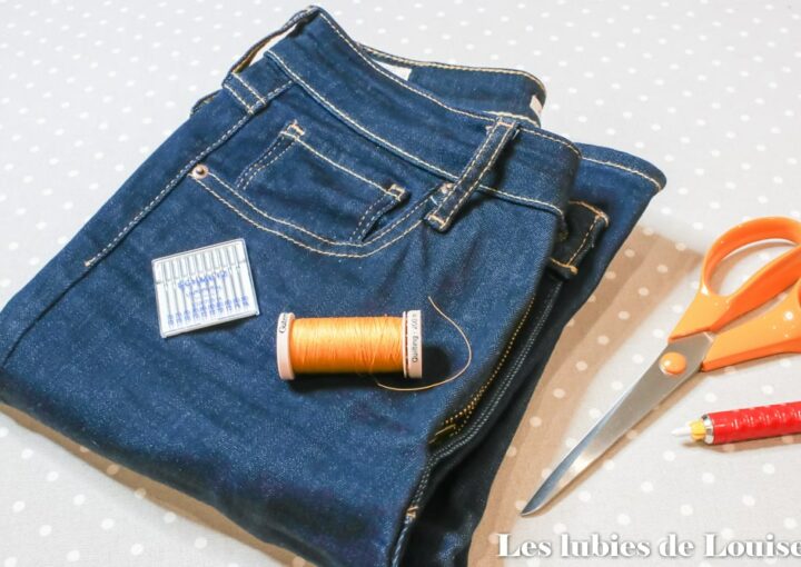 Coudre un ourlet de jean