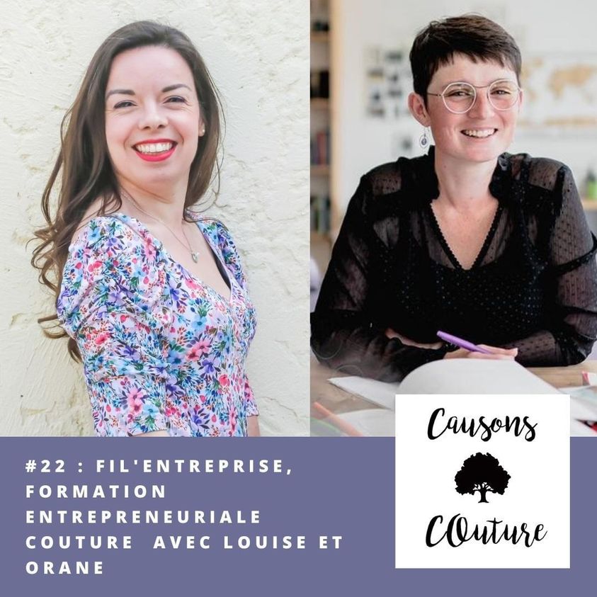 interview podcast Causons couture