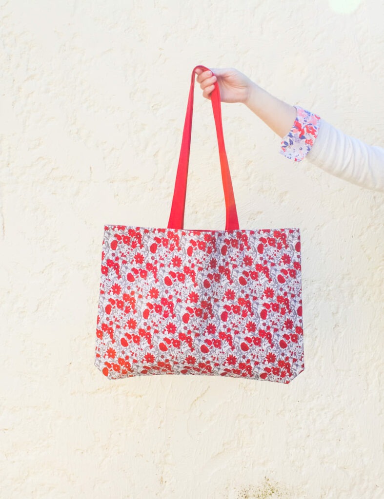 Grand sac tote Fuscia. Un grand sac fourre tout ultra pratique