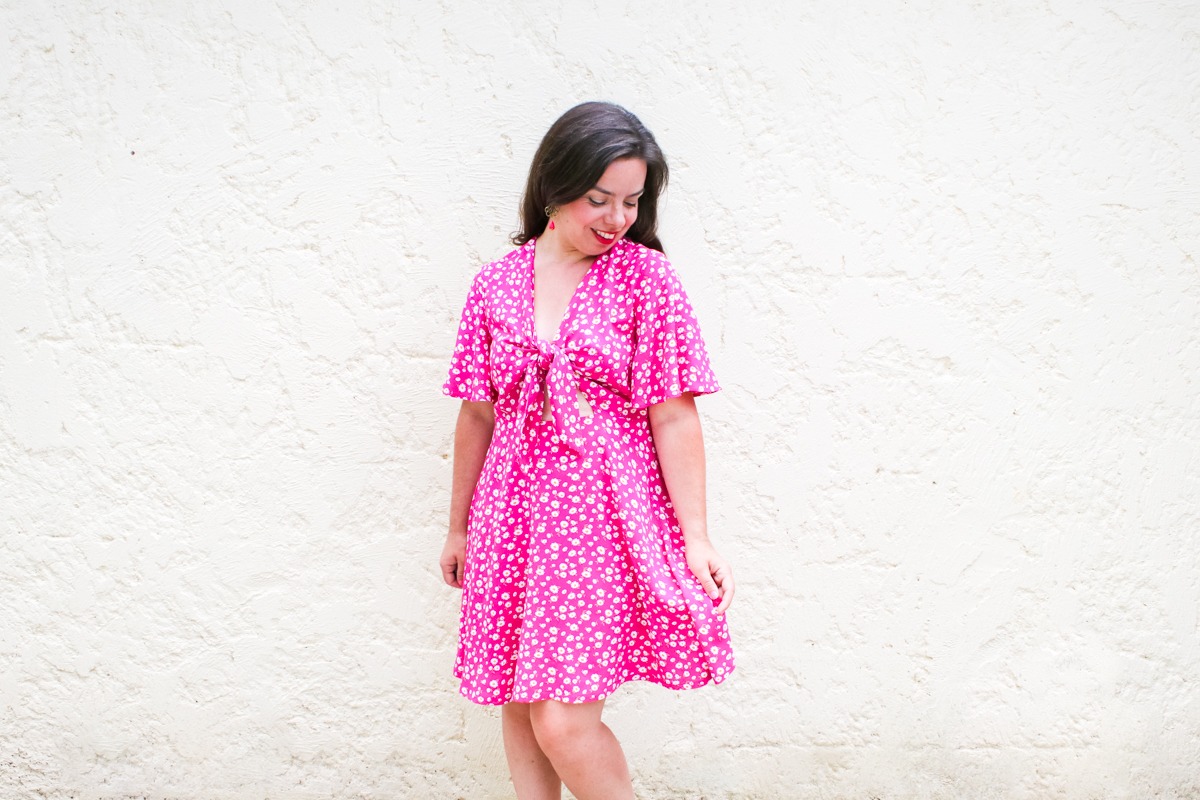 J'aime tellement cette robe rose, féminine et romantique