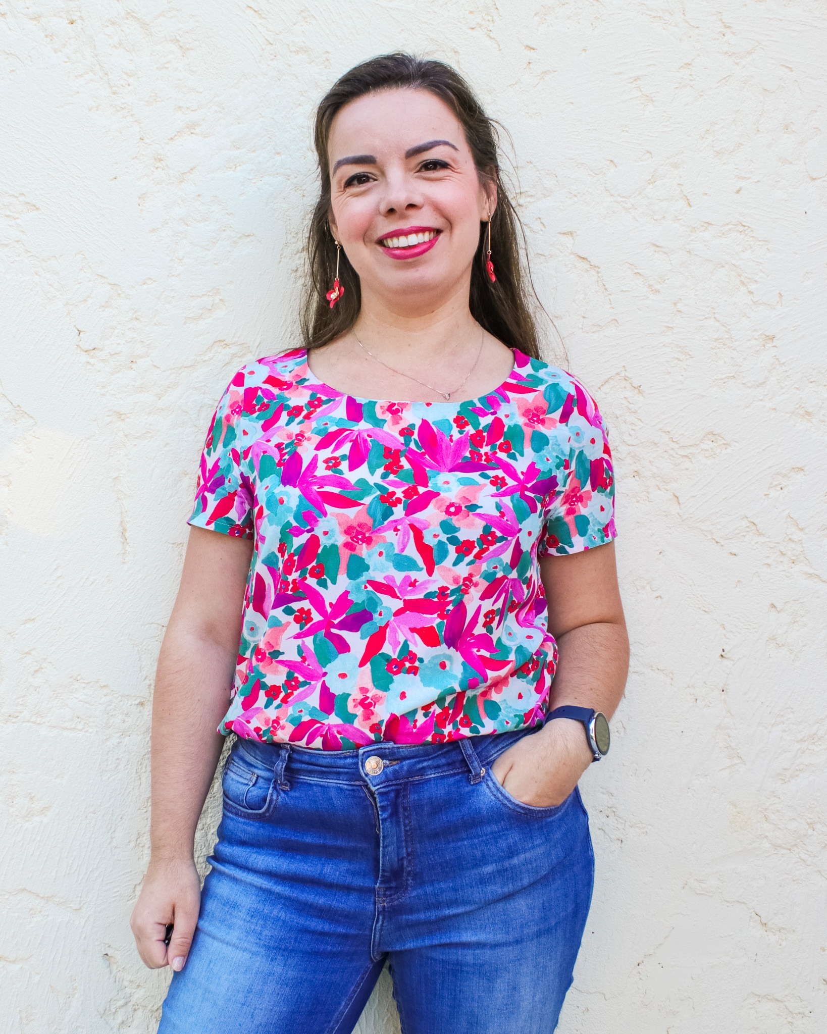 Blouse facile à coudre pour un premier vêtement en couture