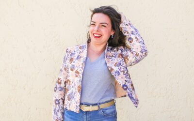Coudre la veste chloé de Made in Estel
