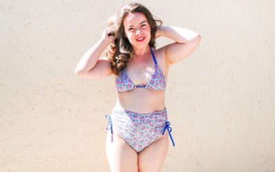 Je teste un patron de maillot de bain gratuit : le bikini Cindy