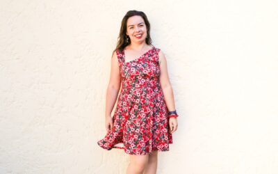 Coudre une robe asymétrique en jersey : Vakita
