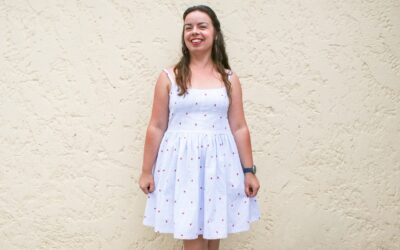 Coudre la robe la rosée de Vanessa Pouzet